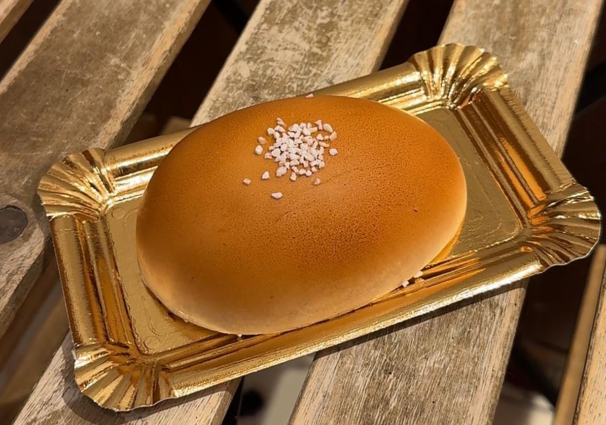 El turrón tiene el sabor y la apariencia del bollo de mantequilla.