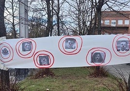 El PSE condena la aparición de carteles contra Eneko Andueza en el campus de Álava