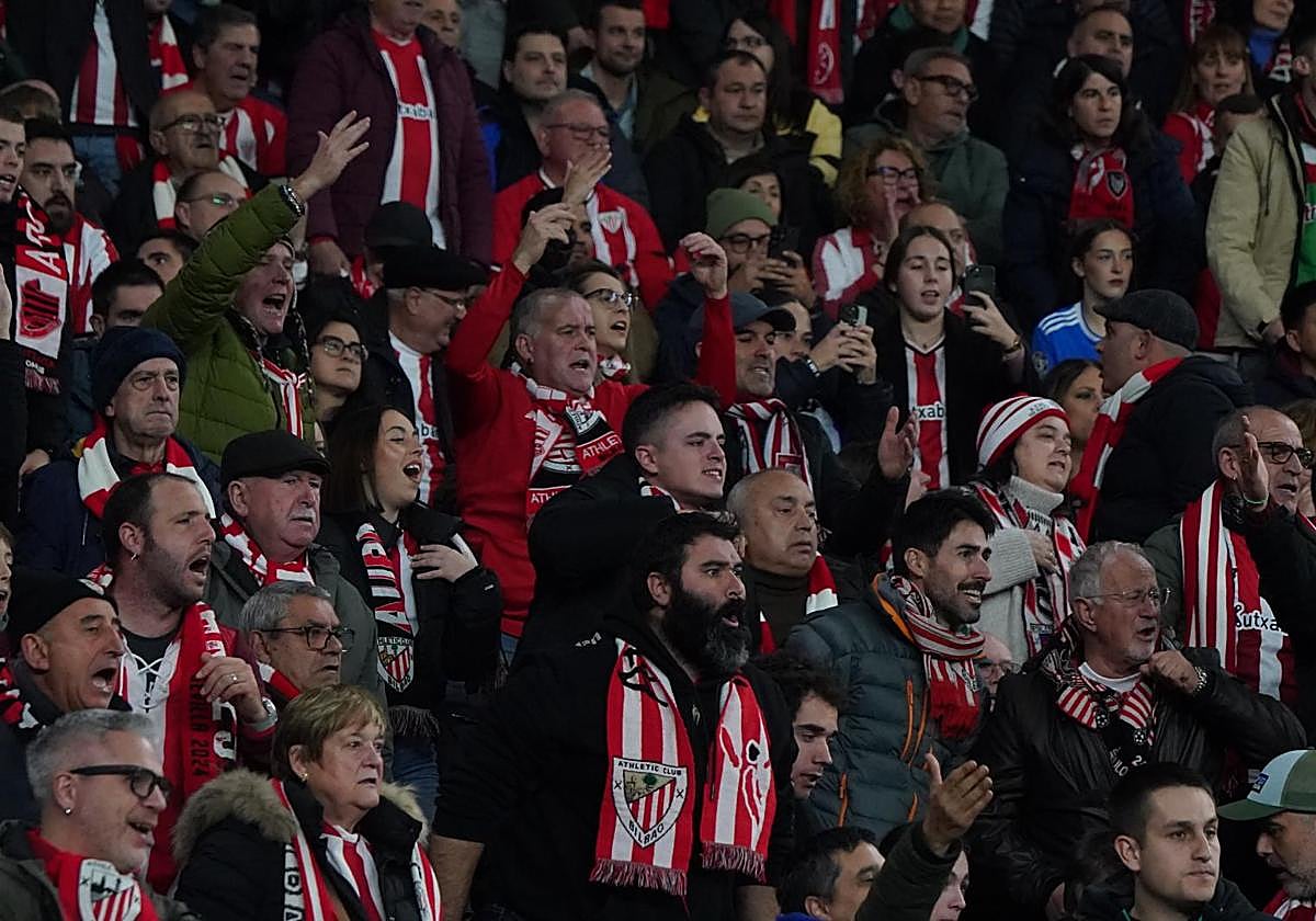 San Mamés registra la mejor entrada de la temporada