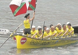 Orio conquistó el Autonómico de traineras 23 años después en Bermeo.