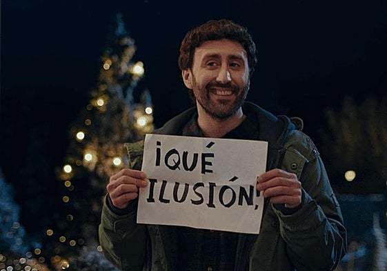 El actor vizcaíno que trabaja en una escape room en Madrid y protagoniza el anuncio de Navidad de la ONCE