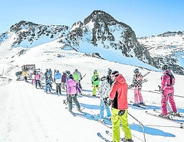 Preparativos en Formigal.