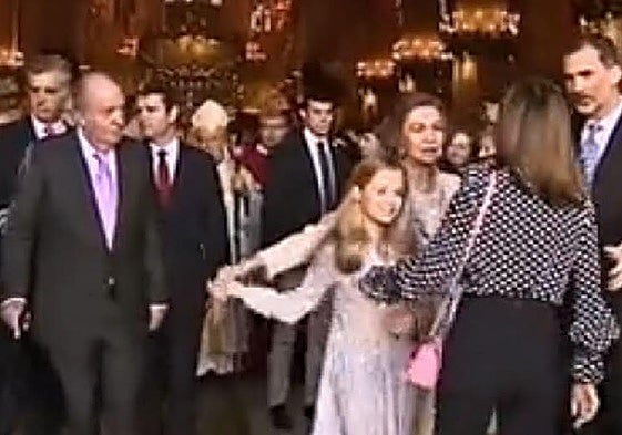 El comentado incidente en Palma en 2018, en presencia del emérito Juan Carlos I