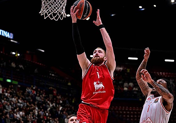 El exbaskonista Mannion se fractura la nariz y se pierde el regreso al Buesa Arena