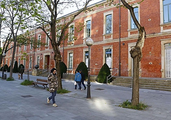 Edificio del vicerrectorado en el campus de Álava.