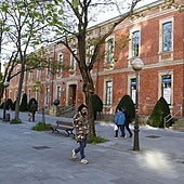 Edificio del vicerrectorado en el campus de Álava.