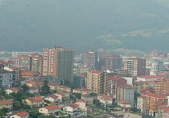 Vista general de Basauri.