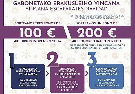 La 'yincana' incluye 37 comercios locales.