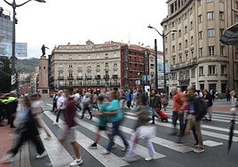 Bilbao ha ganado 2.525 residentes en un año.