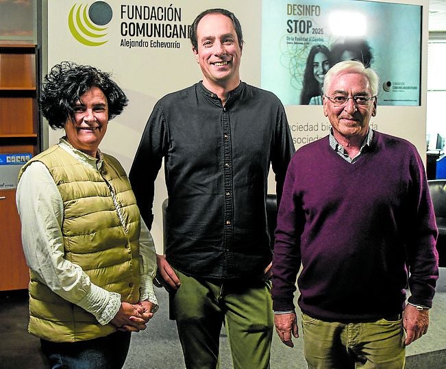 Susana Alarcón, Sergio Barreña y Óscar Moracho.