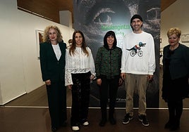 Cristina González, Uxua García Antoñana, Leire García López de Munain, Unai Beltrán de Lubiano y Ana del Val.