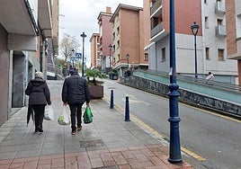 Magdalena y Luis Ramón suben con las compras a duras penas.