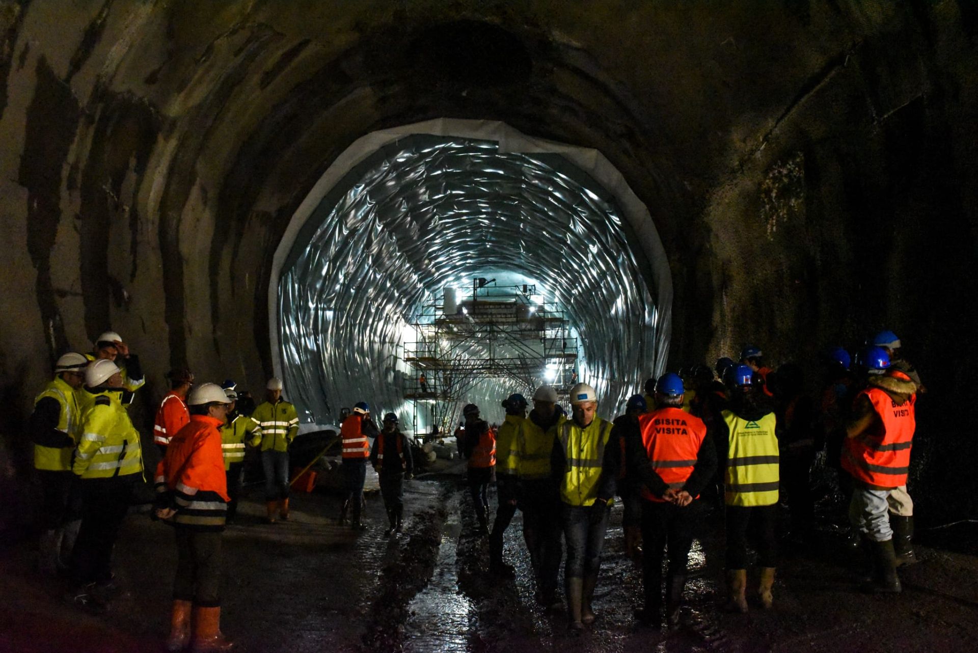 El mayor tanque de tormentas de Bizkaia, en imágenes