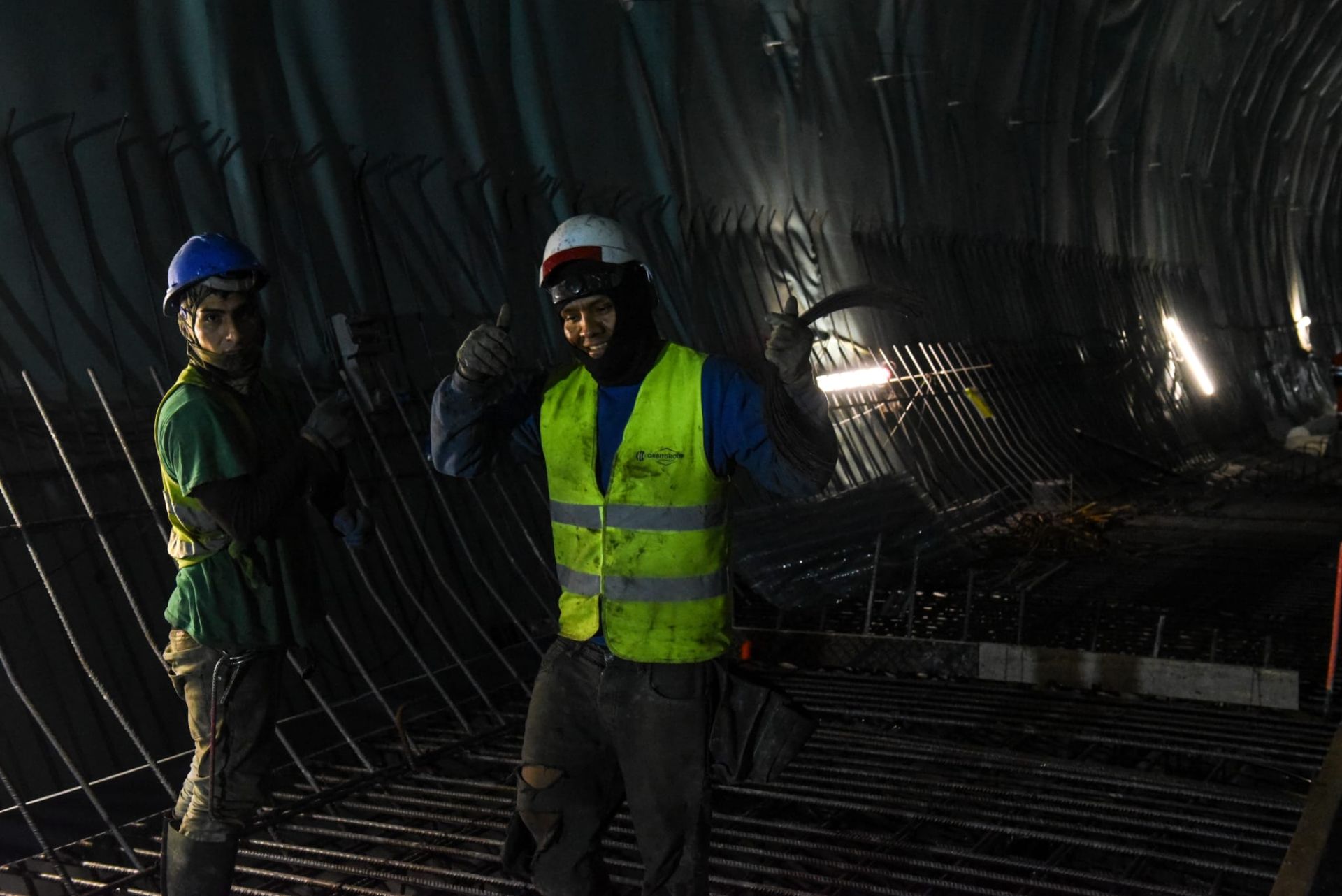 El mayor tanque de tormentas de Bizkaia, en imágenes