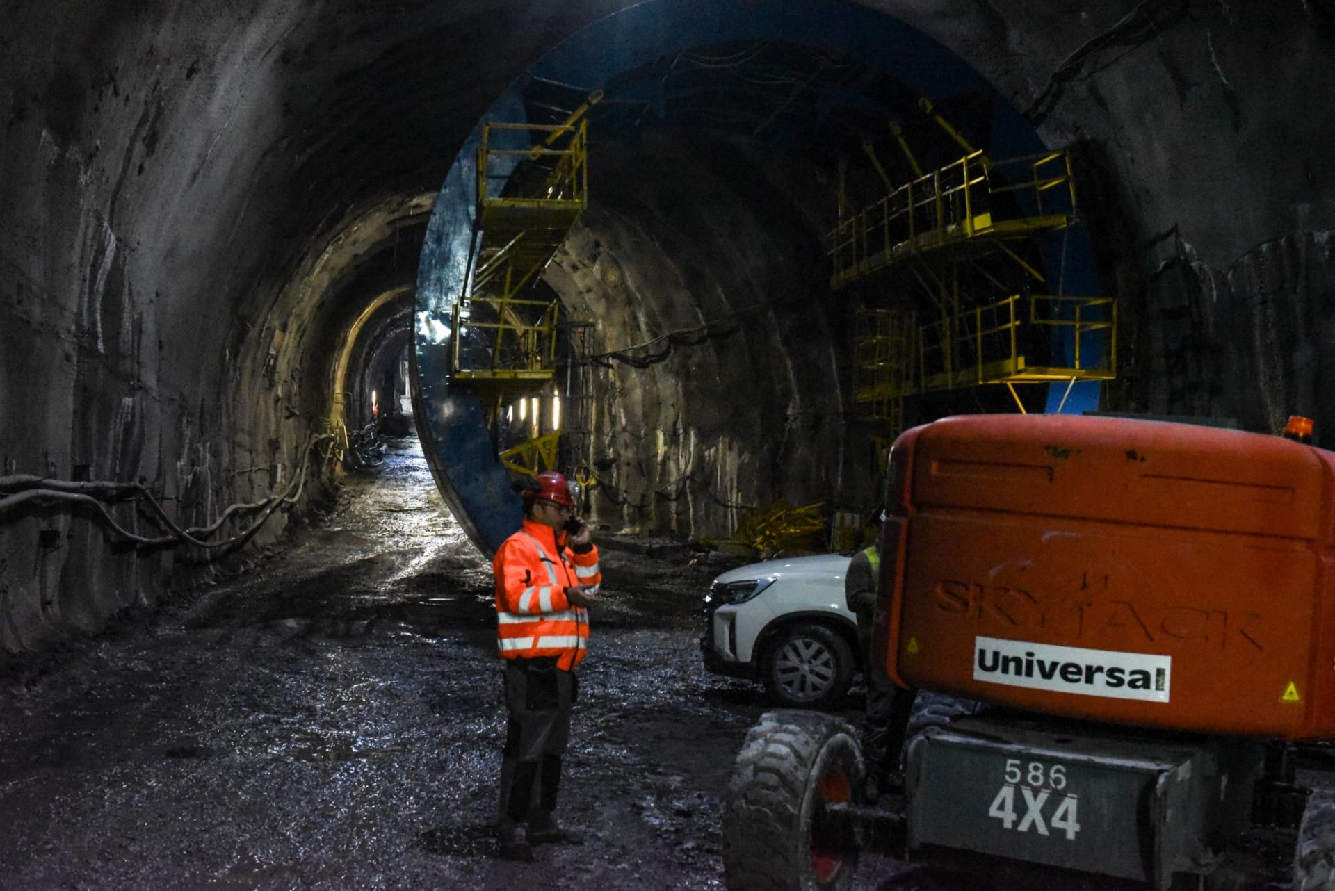 El mayor tanque de tormentas de Bizkaia, en imágenes