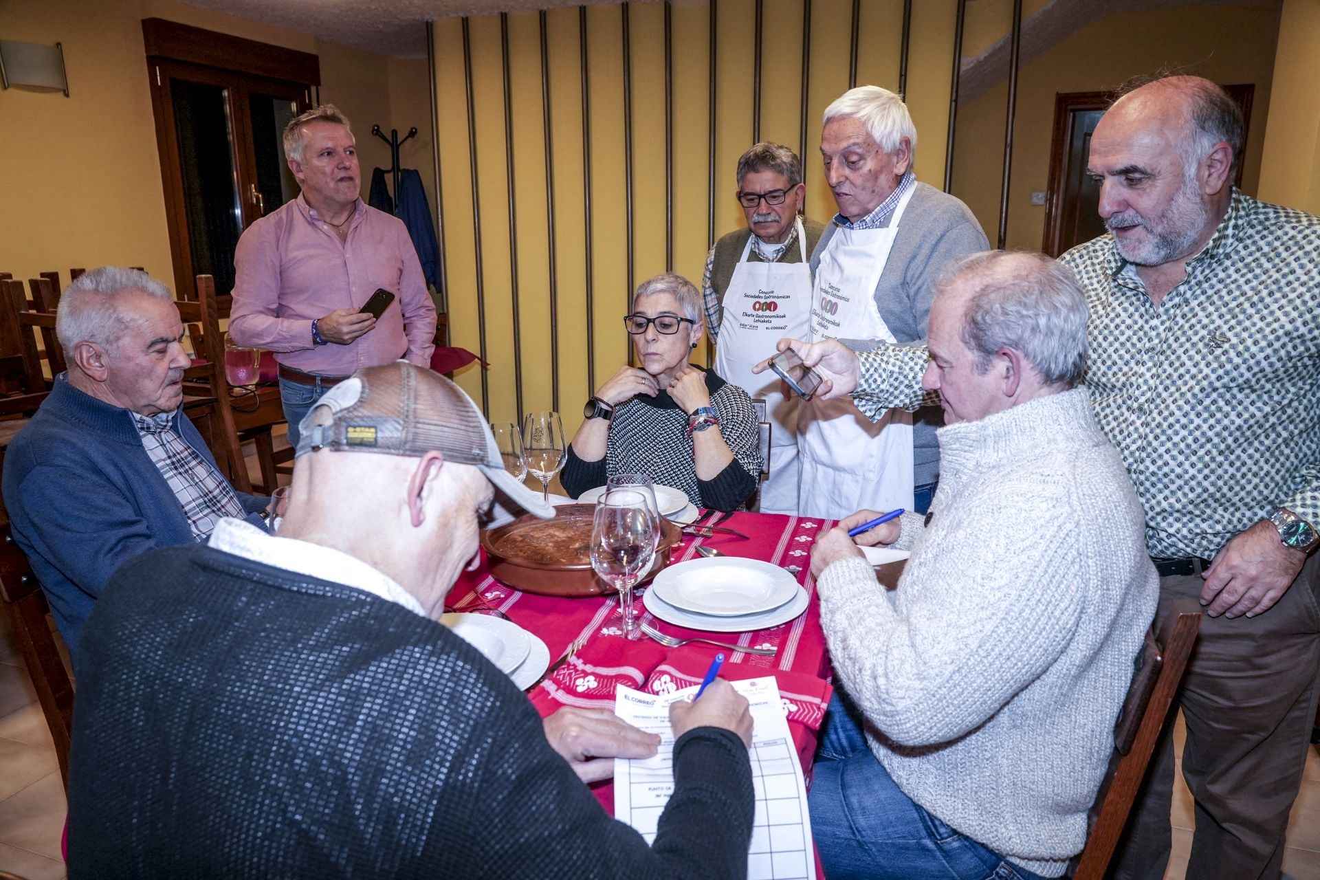 Así fue la cena en Artesilla