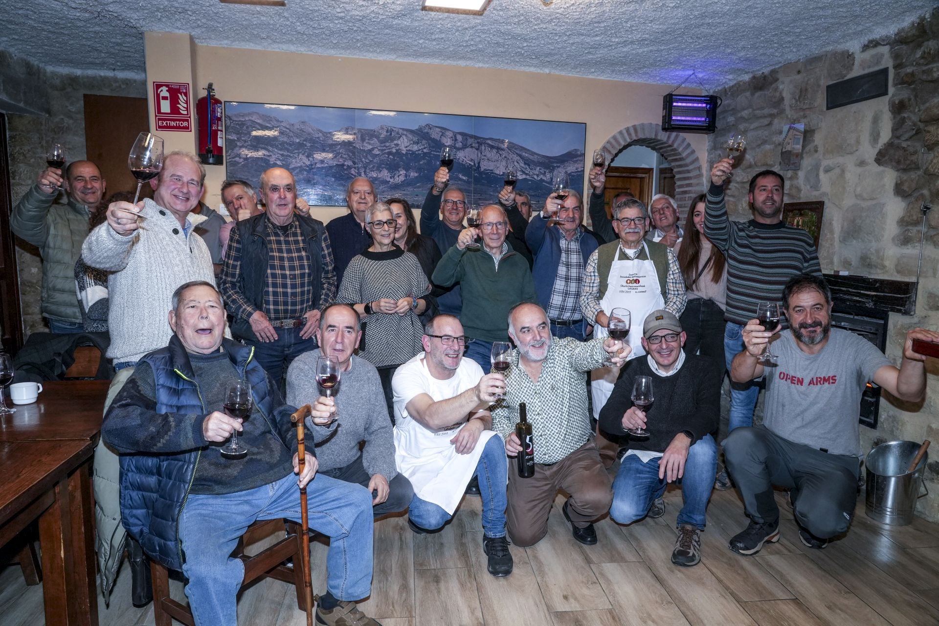 Así fue la cena en Artesilla