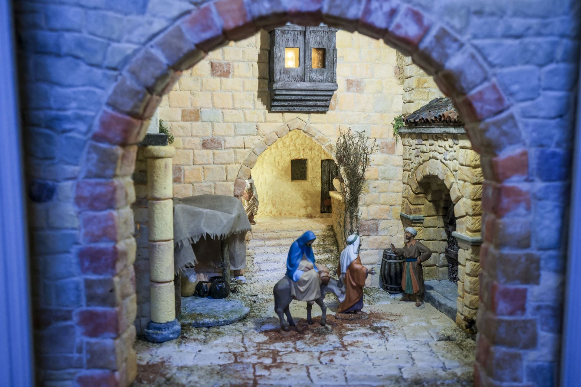 Los belenes de Vitoria, en imágenes