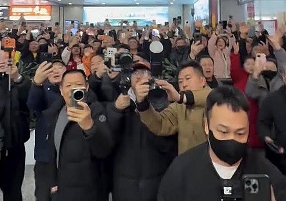 Captura del vídeo de Instagram publicado en la cuenta del jugador.