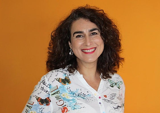 La escritora guipuzcoana Mónica Crespo.