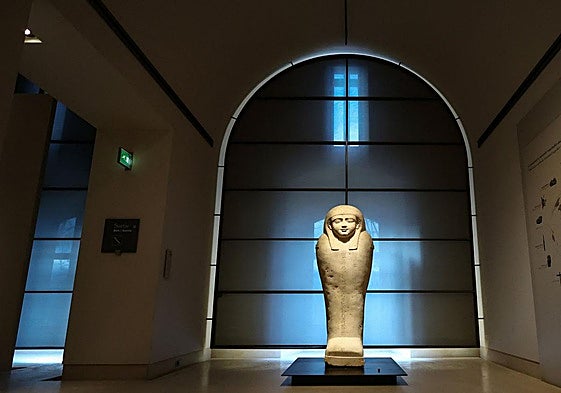 La inundación ha afectado a documentos sobre el antiguo Egipto, pero no a obras de arte.