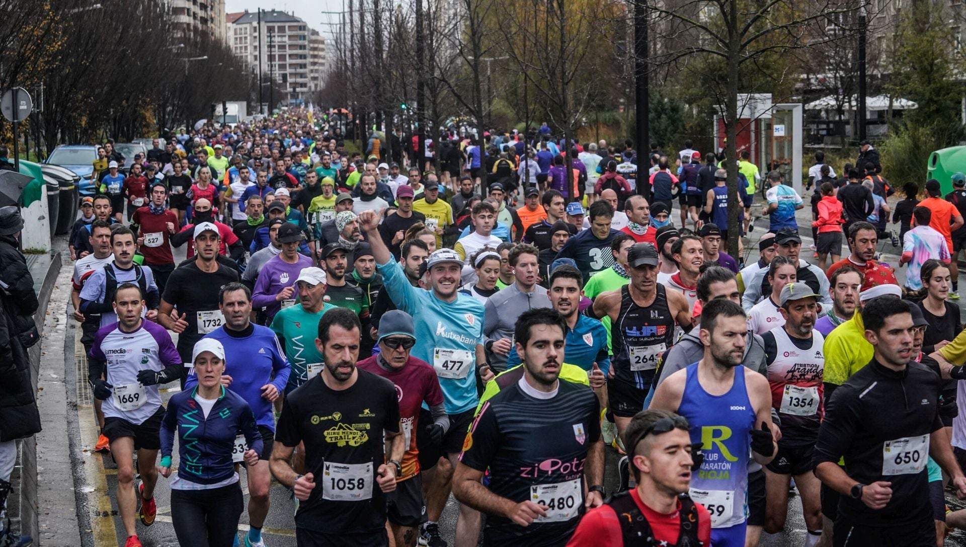 Así se verá afectado el tráfico por la Media Maratón de Vitoria