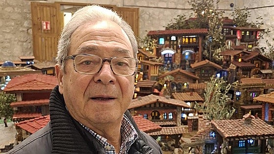 De dirigir una academia en Santutxu a construir un belén gigante: Pantxo sorprende con su obra «única» en Medina de Pomar