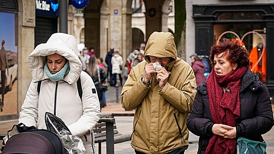 Heladas, lluvia y nieve para Nochebuena y Navidad en Álava