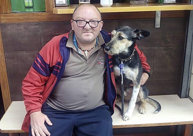 Santutxu llora la muerte de Cabañas, uno de sus vecinos más queridos