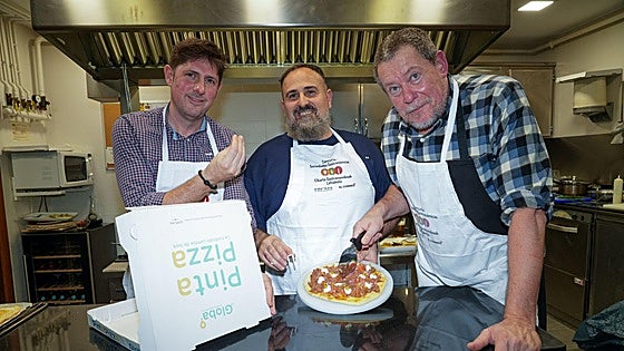 En esta casa la pizza se guisa bien