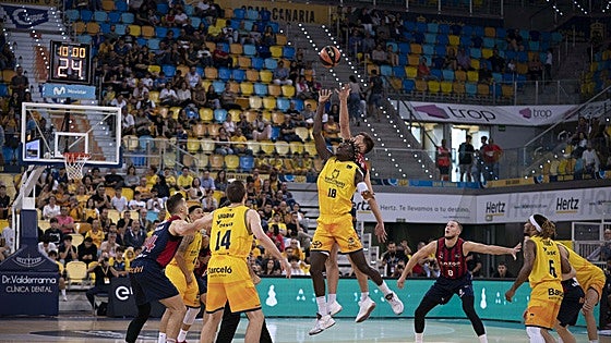 El Baskonia evita jugar en enero el partido aplazado en Gran Canaria