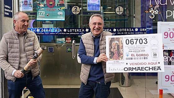 El primer premio de El Niño deja más de 2 millones en Bilbao y Elorrio