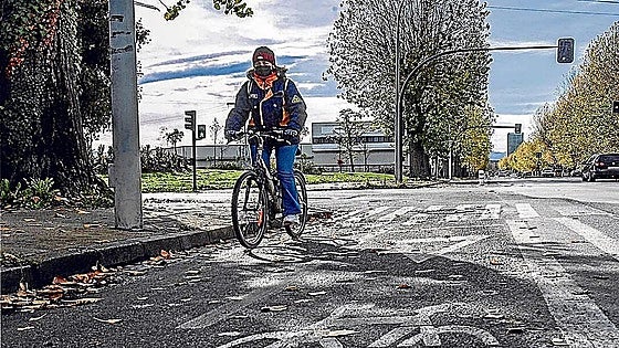 Vitoria estrenará en un año el bicicarril que enlazará con Gamarra Mayor y el parque de Miñano