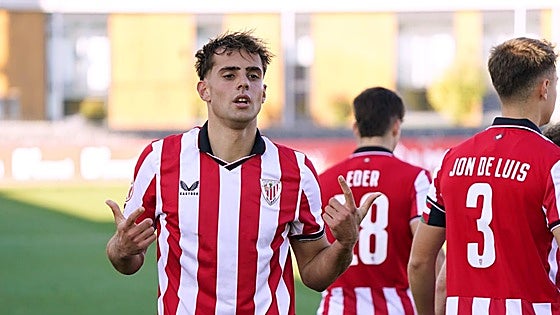 Eneko Ebro se marchará del Bilbao Athletic cedido al Cartagena