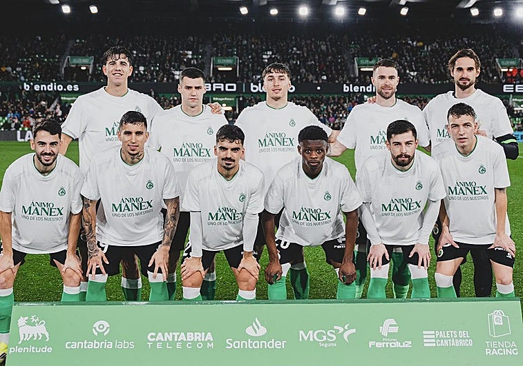 El Racing dedica su victoria contra el Mirandés a Manex Lozano, lesionado de gravedad: «Uno de los nuestros»