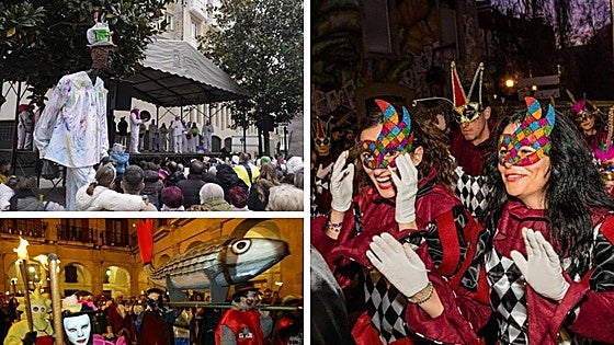 El programa de Carnaval en Vitoria: desfile, verbena, quema de la sardina...