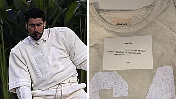 La camiseta de la Super Bowl que Bad Bunny regaló a los empleados de Zara se vende en Vinted y Wallapop: estos son los precios
