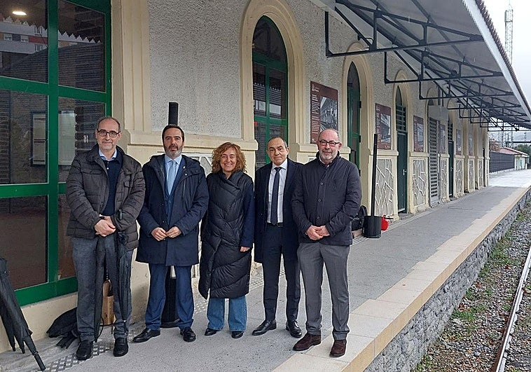 La estación de Lutxana dará la réplica al Museo del Ferrocarril de Azpeitia