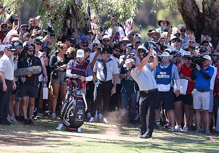 Rahm ya lidera en Australia tras una vuelta estratosférica: «Hay que pulir detalles, pero poco más puedo pedir»