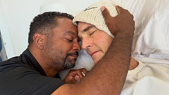 Alfonso Ribeiro, del 'El príncipe de Bel-Air', se despide de James Van Der Beek con la foto que se hicieron antes de morir