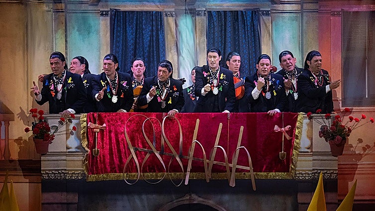 La chirigota con un guiño al Athletic que ha ganado el concurso de Carnaval de Cádiz