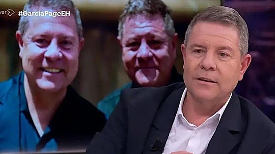 El dardo de Emiliano García-Page a Rufián: «Veo que se quiere cambiar de acera...»
