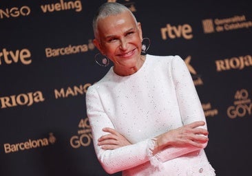 Antonia San Juan brilla en los Goya vestida de Alicia Rueda, dos mujeres unidas por su lucha contra el cáncer