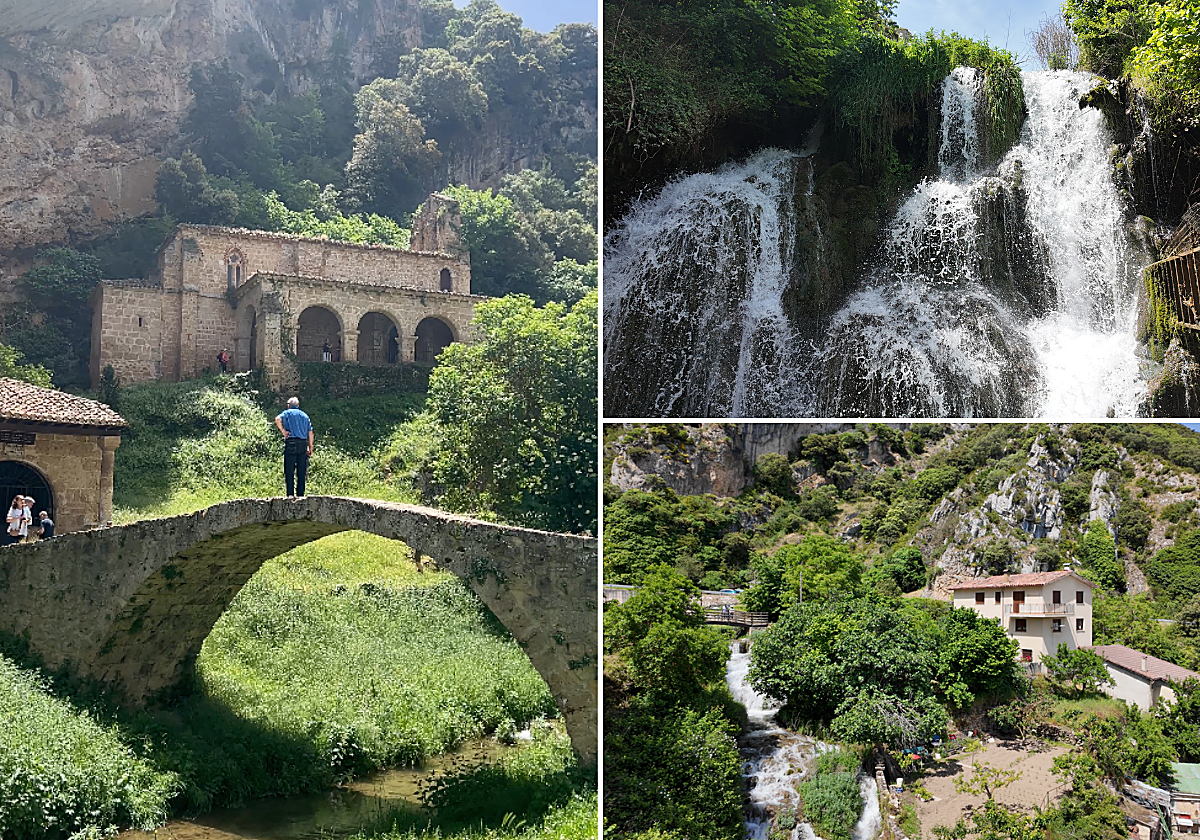 El pueblo de las 'mil cascadas' a una hora de Vitoria