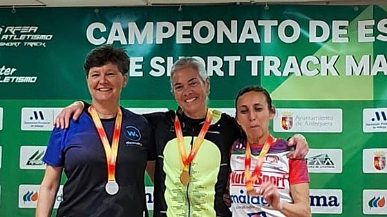 La duranguesa Sonia Oceja, campeona de España de atletismo máster en triple salto