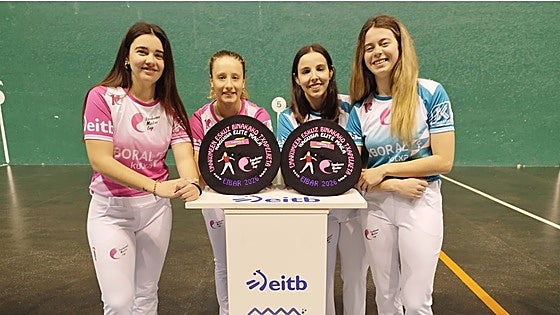 Arrizabalaga contra Gaminde, nuevo duelo en la final del Parejas femenino