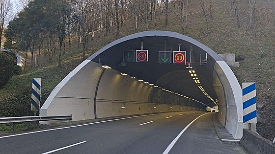 Culminan las obras en el túnel de Sodupe tras 15 meses de obras