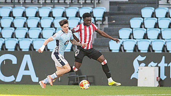 Cruel desenlace para el Bilbao Athletic en Balaídos