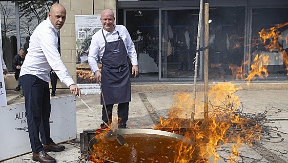 Arroces, tres maestros en Portugalete
