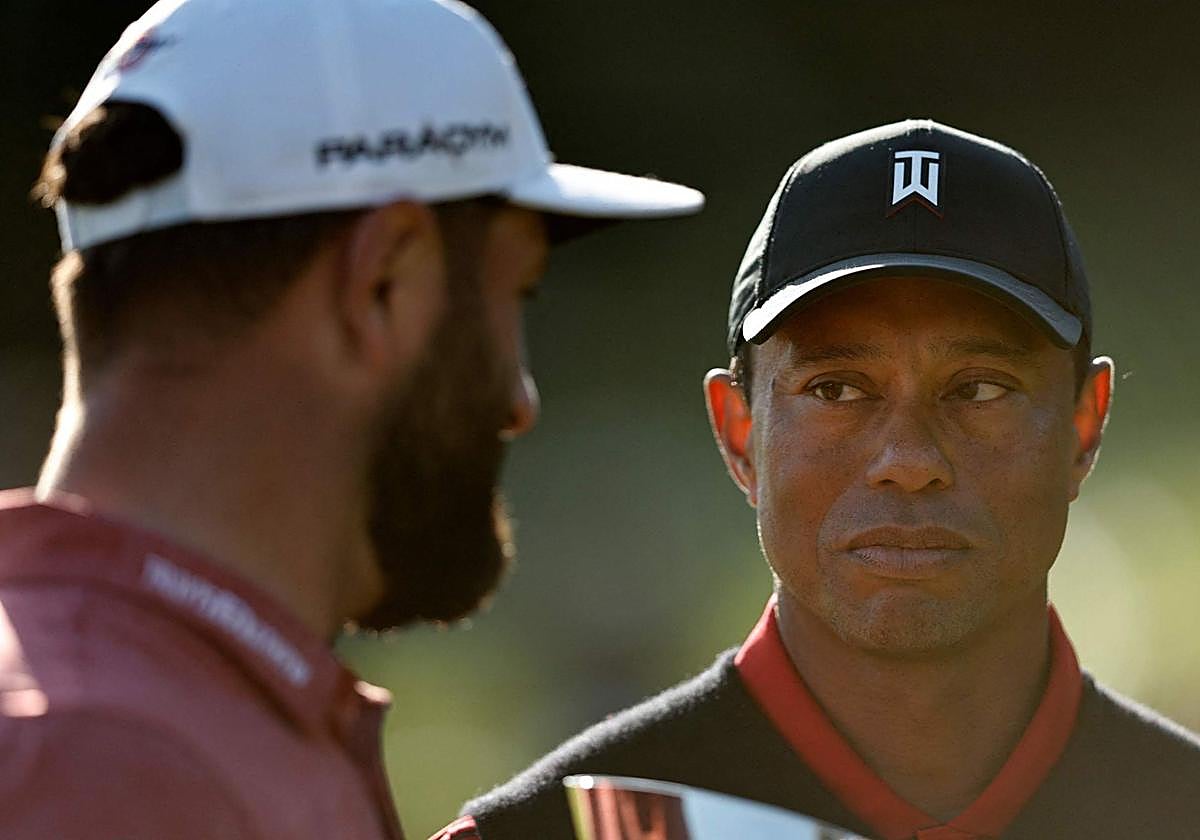 Jon Rahm Calls Tiger Woods the “King of Comebacks” as He Seeks Treatment in Switzerland